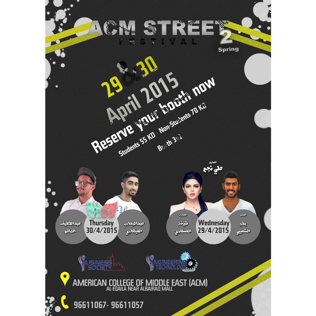 Acm Street festival tweet media
