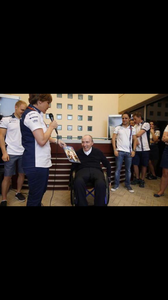 And still a big HAPPY BIRTHDAY to this big men Frank Williams a very big name in the Formula 1.          