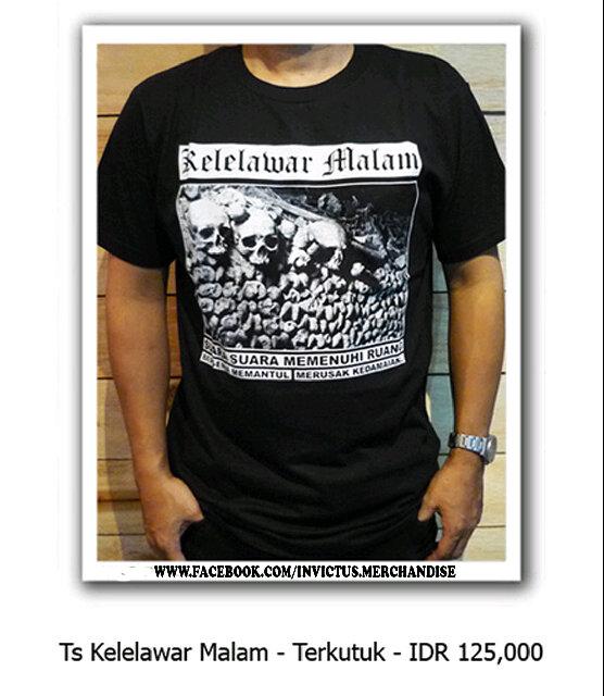 Invictus_Merch's tweet image. TS @kelelawarmalam  - Terkutuk | Size : M,L | Price : Rp. 125.000 | SMS/WHATSAPP : 088 211 487 283