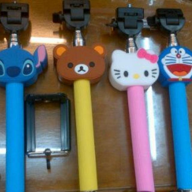 Keren...Tongsis stitch. Doraemon. Rilakkuma. Hello kitty hanya 80rb murah banget sms 087880011100 #tongsis