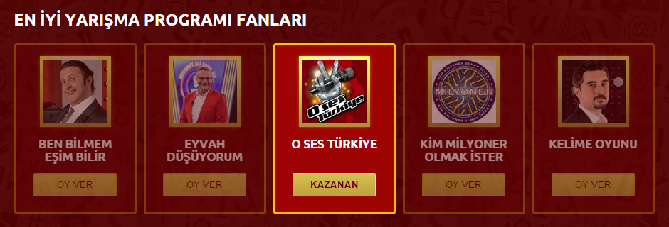 sivridillicom's tweet photo. O SES TÜRKİYE > EN İYİ YARIŞMA PROGRAMI FANI! - Diğer kategorileri görmek için: http://t.co/Fts7sczFac http://t.co/0tbBMvqM7F