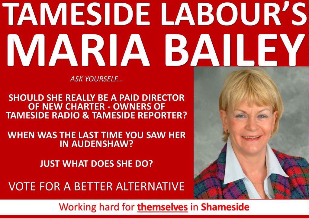 shameside's tweet photo. We deserve better than @maiabaileym and @Tameside_Labour #TamesideRevolution http://t.co/s9vH5aECem