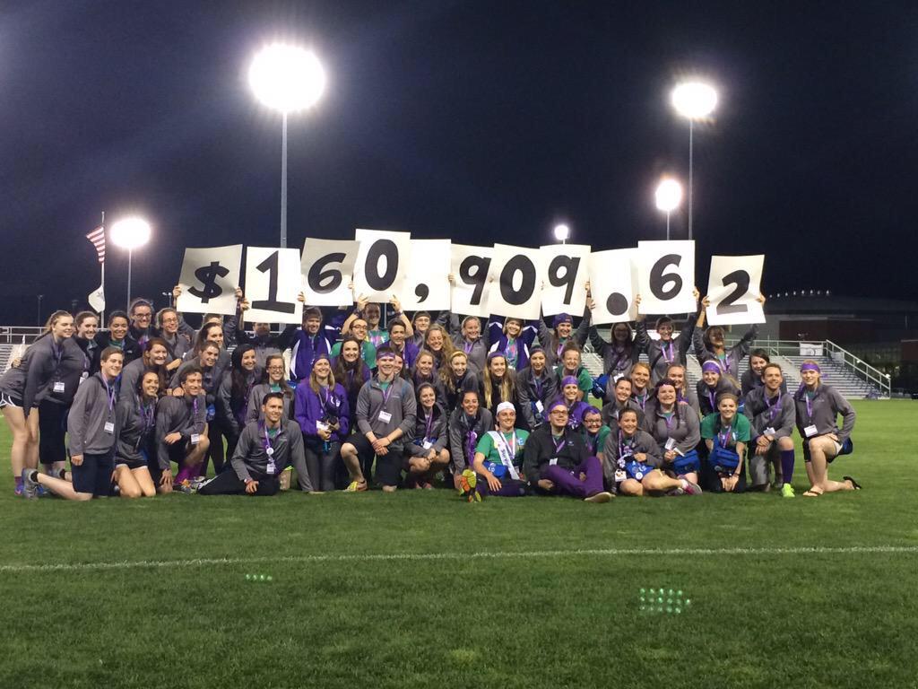 SLU_Relay's tweet photo. With an astounding 1,670 participants, Relay For Life 2015 raised $160,909.62!!! THANK YOU, BILLIKENS! http://t.co/DSXc4AVmVT