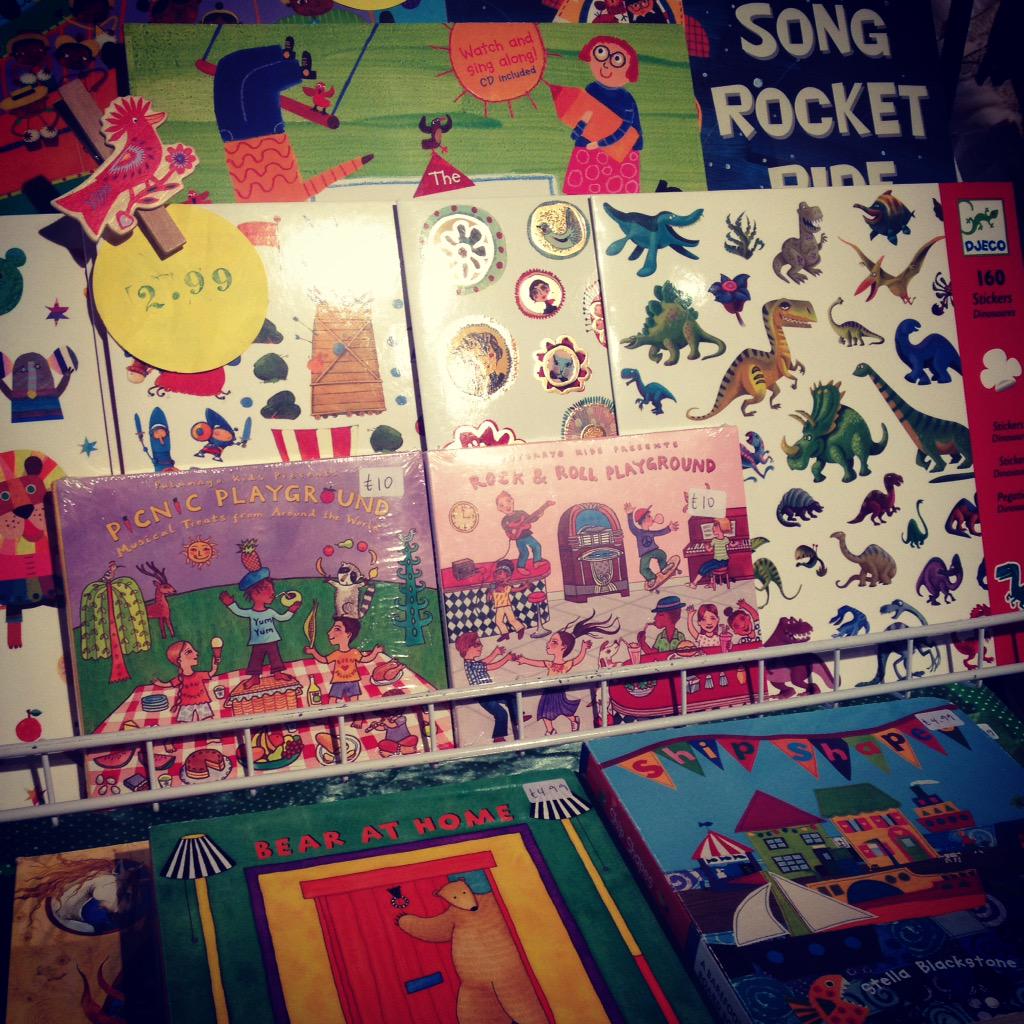 Books, stickers, CDs and more today at <a href="/duckpondmarket/">Duck Pond Market</a> #Ruislip #barefootbooks