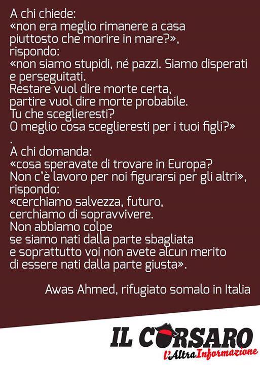 ilcorsaro_info's tweet image. #700migranti #canaledisicilia Perché saliamo su una barca?