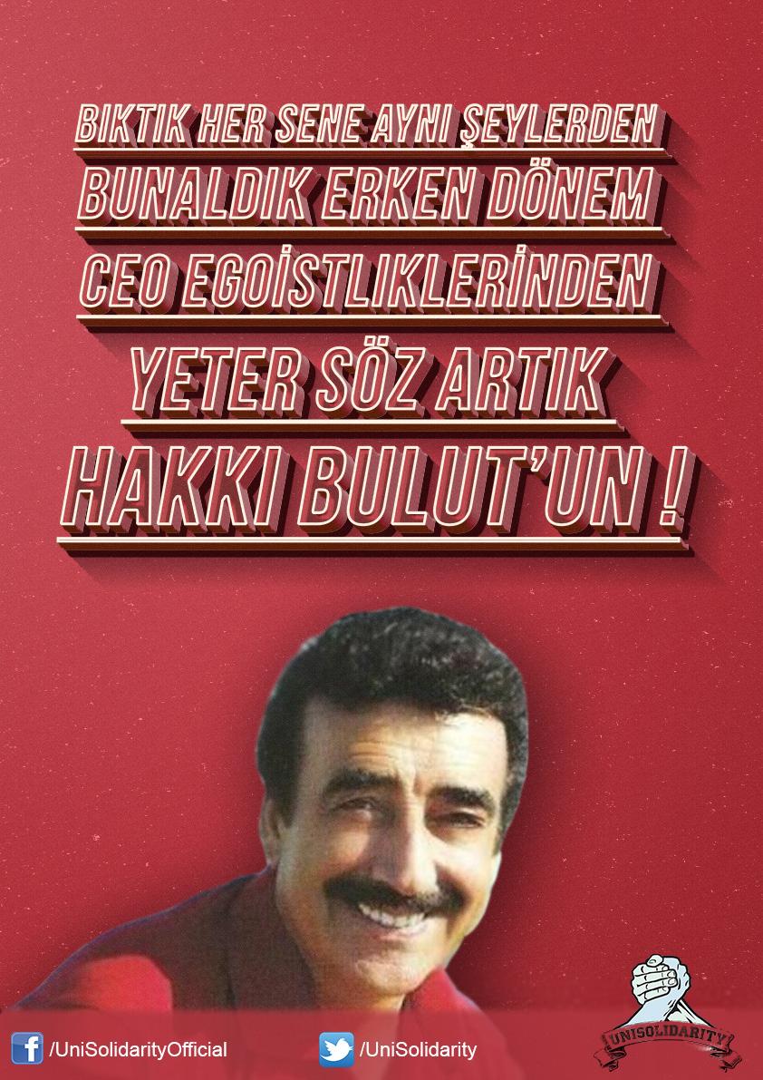 Biz sözü Hakkı Bulut abimize bırakıyoruz..Herkeşler CEO herkeşler dikey dikey örgütleniyor..