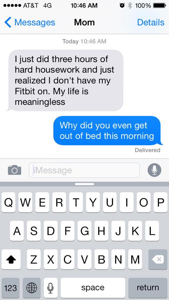 mylifeislaney's tweet photo. I think my mom and I have a problem...
#FitbitFoLyfe http://t.co/457P9GHwRM