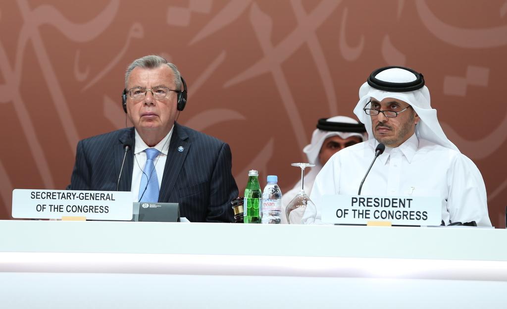 MOI_QatarEn's tweet photo. Read highlights of PM's speech at closing session of #crimecongress visit http://t.co/jlqSyWbwyh  #tweet4justice http://t.co/0NkzeEfA5B