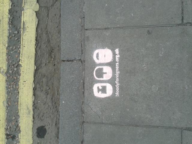 BForeigners's tweet photo. Oh, look, #bloodyforeigners must have been here! #giveblood http://t.co/rs3P7NXkJK