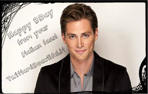 Happy Birthday love from Italy :)   