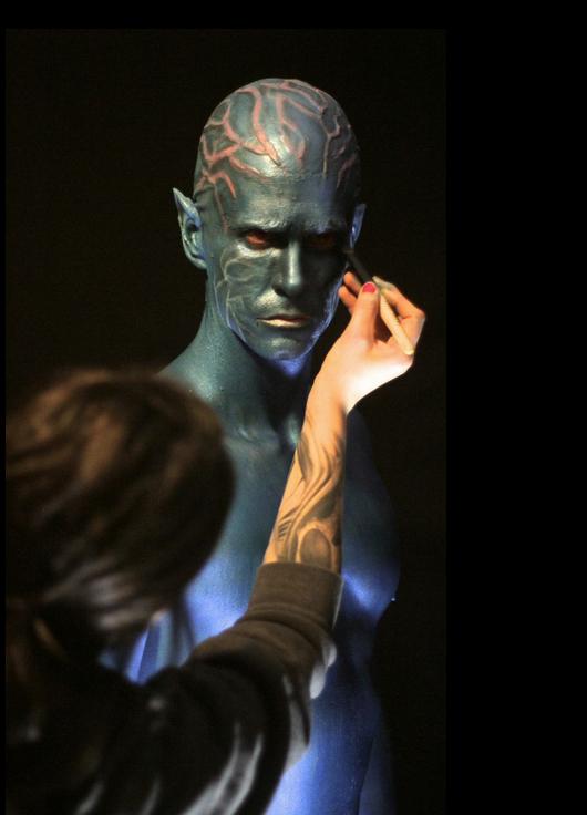 BeyondLockDoor's tweet photo. Actor Mark Mattson behind the scenes #specialfx @theprotokon #scifi #BMovie #filmmaking #filmlife #horror #indiefilm http://t.co/tDvJ3ywaNn