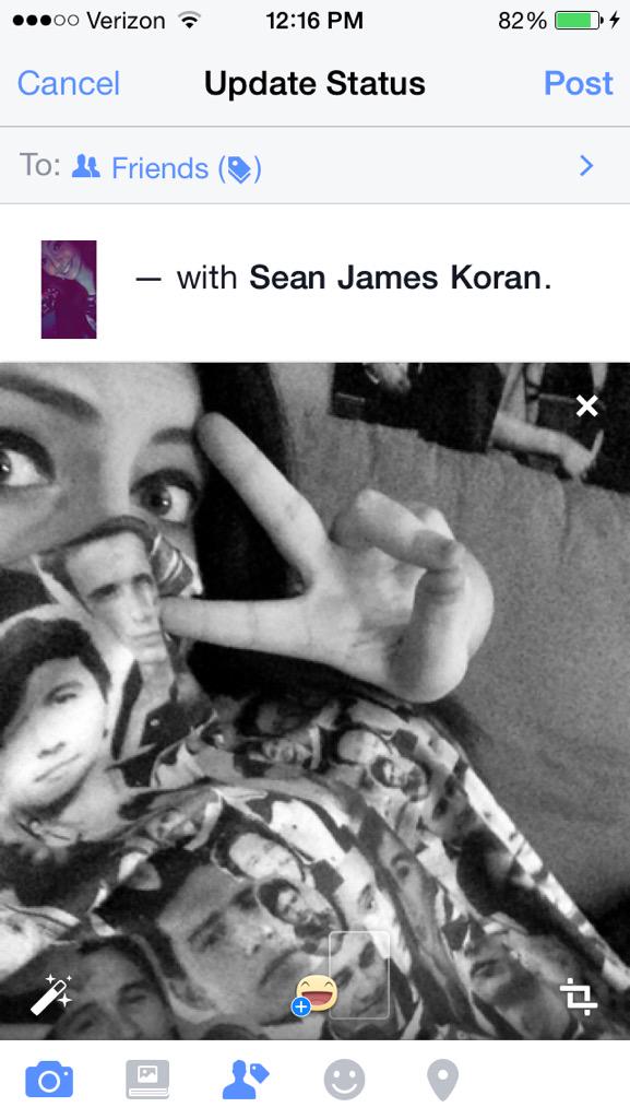 When you tryna make a Happy Birthday post for James Franco but facebook thinks James is  