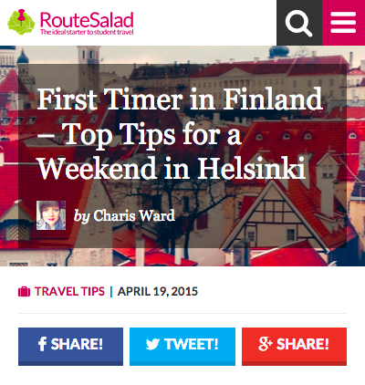 RouteSalad's tweet photo. New #socialmedia buttons on our site thanks to @djfost and the social media team at @PromohHQ - thanks guys! #blog http://t.co/m0lJObsjjL