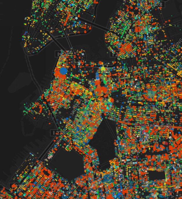 New York trees mapped by species. Lovely. jillhubley.com/project/nyctre…