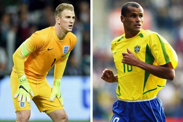Happy birthday joe hart(28) n legendary Rivaldo(43) 