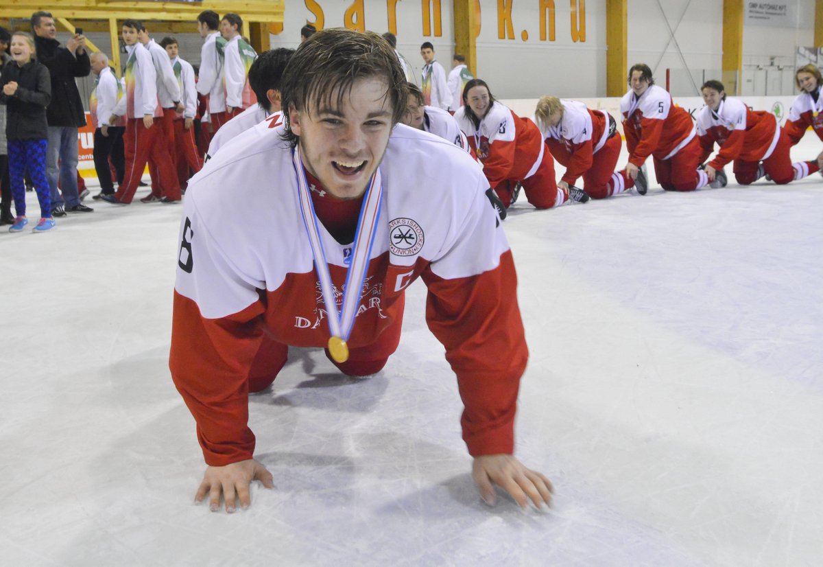 IIHFHockey's tweet image. Congrats to the Danish U18 national team for winning the Division I Group A in Hungary! iihf.com/home-of-hockey…