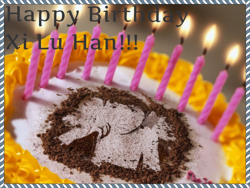 Advance Happy Birthday Xi Lu Han <3 <3 :* 