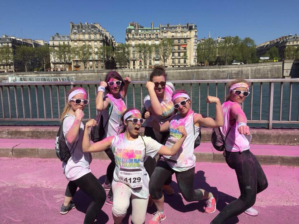 cataine's tweet image. Merci l'@ECSParis &amp;amp; le @BDE_ECSTAZ pour cette #ColorRunParis de folie !