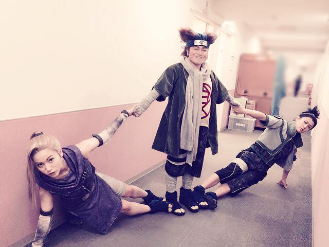 大阪千秋楽。
最高に楽しかったです(*≧ｍ≦)
俺。関西弁すきやねん！
みんなほんまにありがとうな。
最高やで！！

#NARUTO
猪鹿蝶