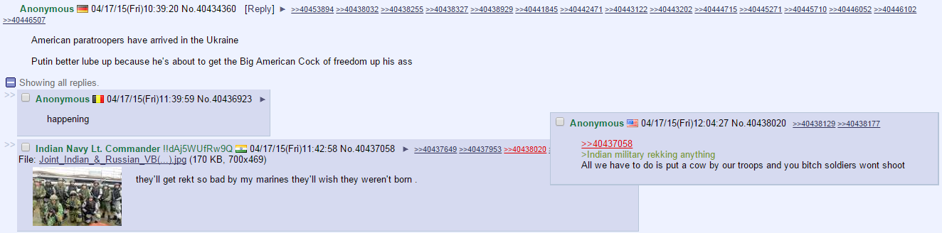 R India On Reddit On Twitter 4chan Discusses Indian Military 