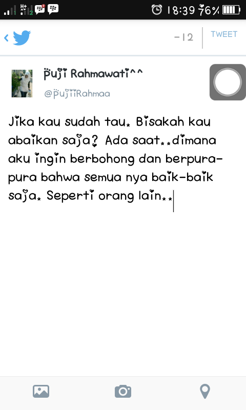 PujiiRahmaa's tweet photo. Hm 😔 http://t.co/DTb9Jq32mi