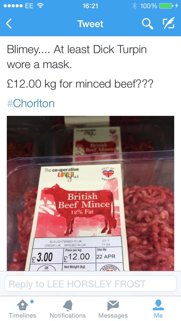 ATTENTION ALL BUTCHERS 

RETWEET THIS TO HIGHLIGHT THE RIP OFF SUPERMARKETS