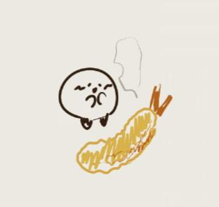 弟の描くカービィがかわいい 