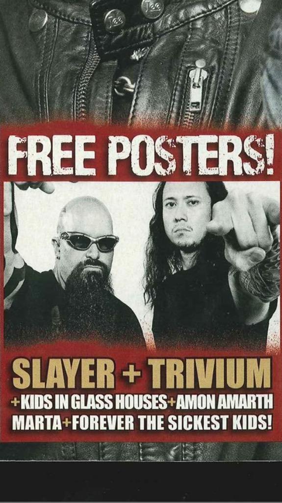 matthewkheafy's tweet photo. Kerry King @Slayer and I as a poster! http://t.co/ICQefOGfN6