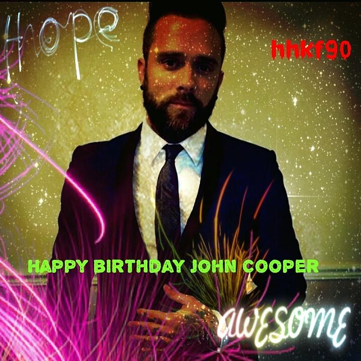 Happy birthday John Cooper  