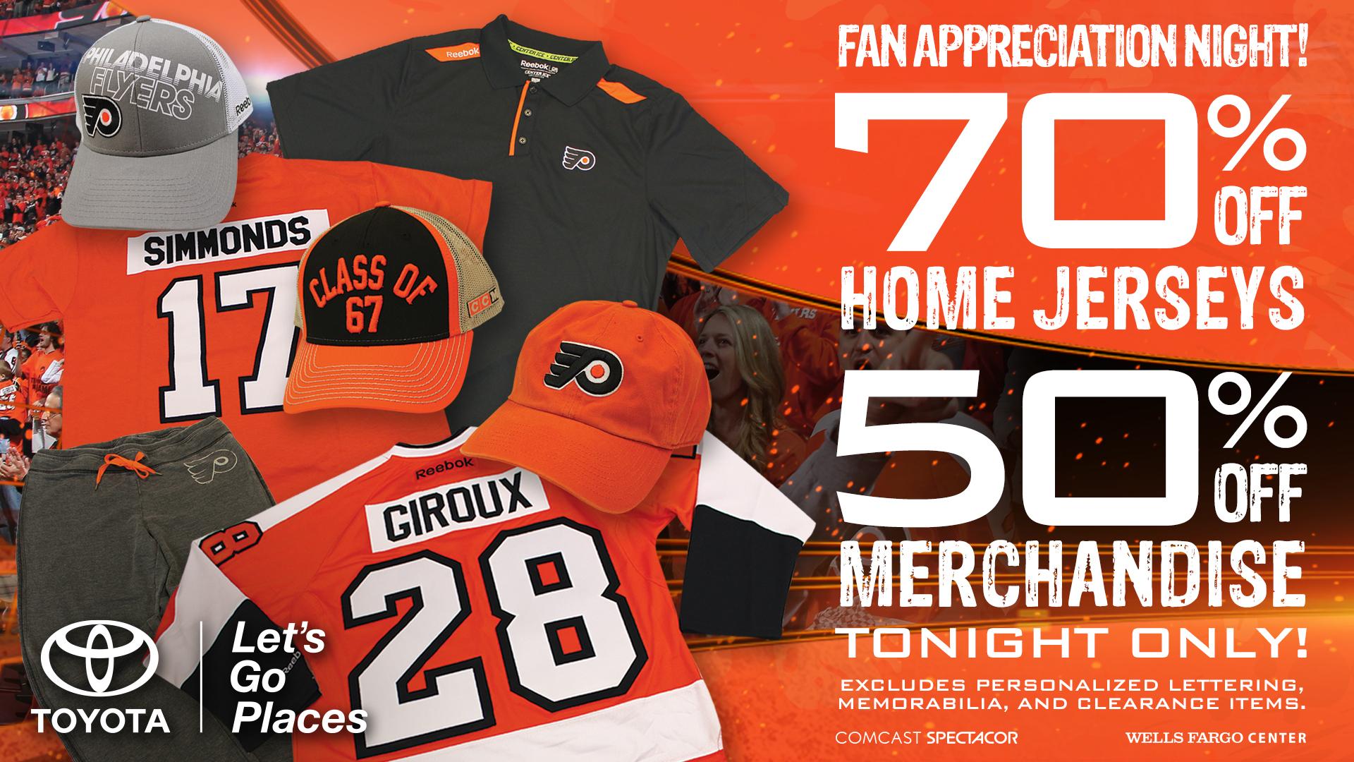 Philadelphia Flyers on Twitter "Happy Fan Appreciation Night presented