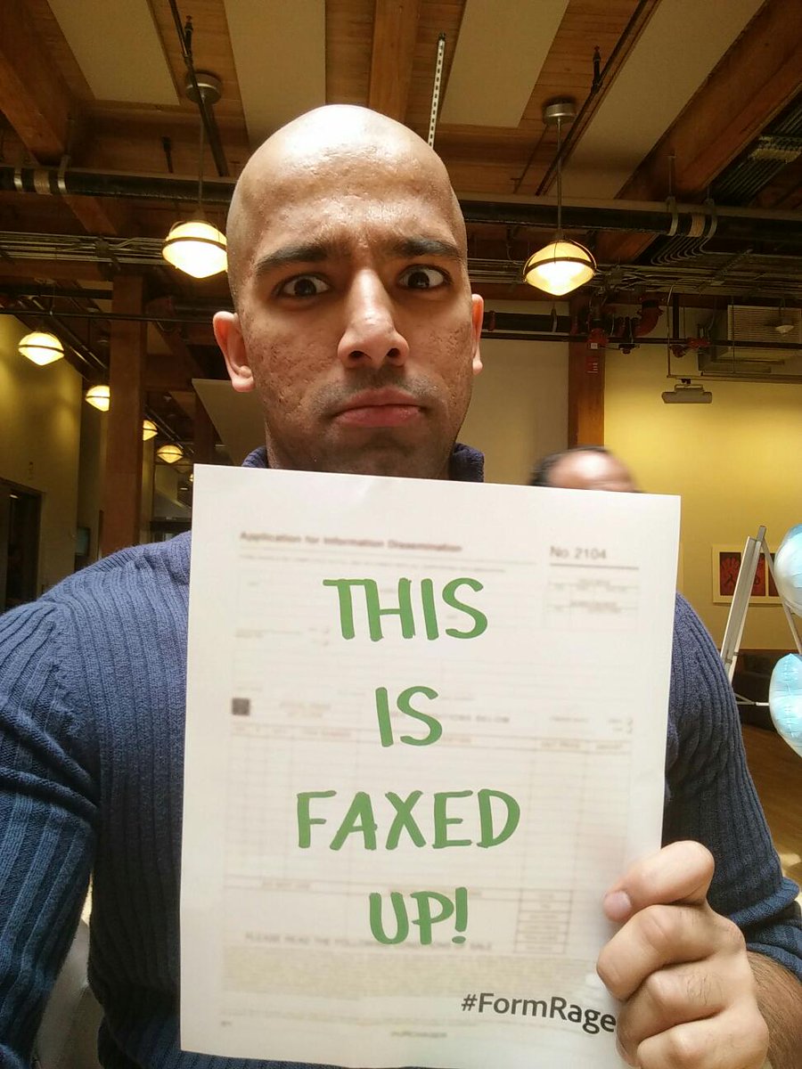 AimanFarooq's tweet photo. Paper forms suck! #FORMRAGE #adobelife http://t.co/MzVOGBqwXW