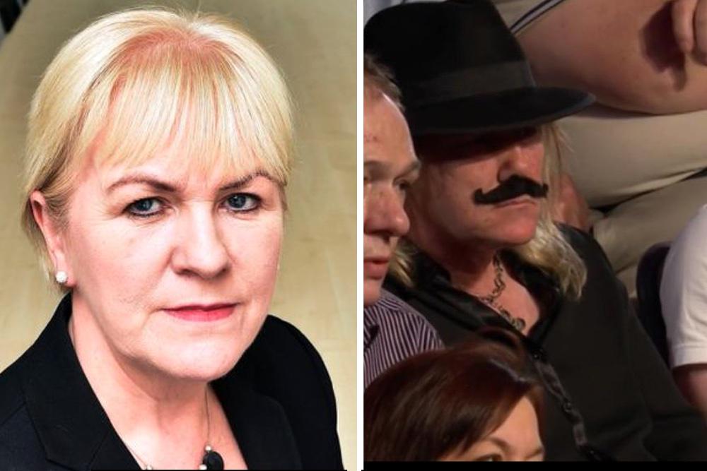 brianjaffa's tweet photo. RT “@mikeysmith: Um...is the moustache guy former Scottish Labour leader Johann Lamont? http://t.co/hvWd0bBihG http://t.co/QrEm34gHGc”