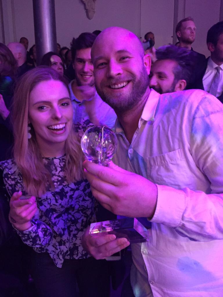 BAM!! Een bronzen lamp voor Nationale Opera &amp; Ballet! #adcn #awards #tamtamhome