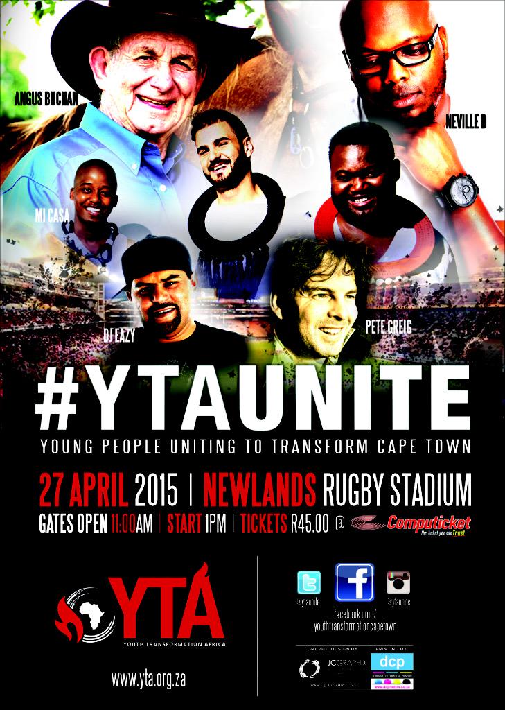 @MiCasaMusic at #Newlands #FreedomDay27April. A youth event you don't want to miss if you are in #CapeTown #YTAUNITE