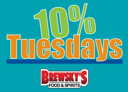 JoinTAGG's tweet photo. Head out to @Brewskys today for lunch or dinner, and they'll donate 10% instead of 5%! #businesseswhogiveback #TAGG http://t.co/WBkHmvG0vw