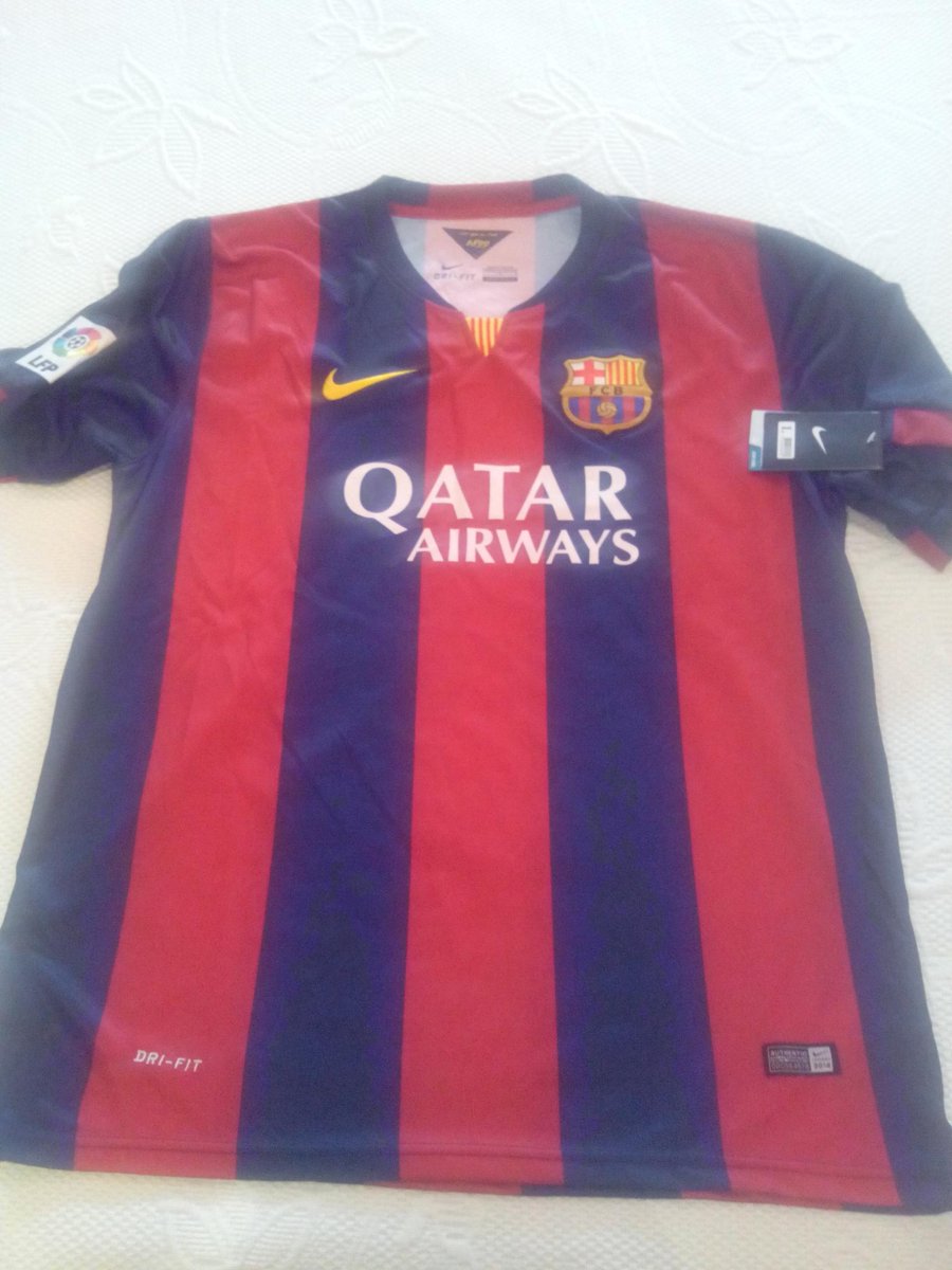replicas_movile's tweet photo. REPLICA EXACTA CAMISETA FC BARCELONA IMPOSIBLE NOTAR DIFERENCIA GRAN CALIDAD DE THAILANDIA SE ENVIA A TODA ESPAÑA 30€ http://t.co/NlfYJSQZeK