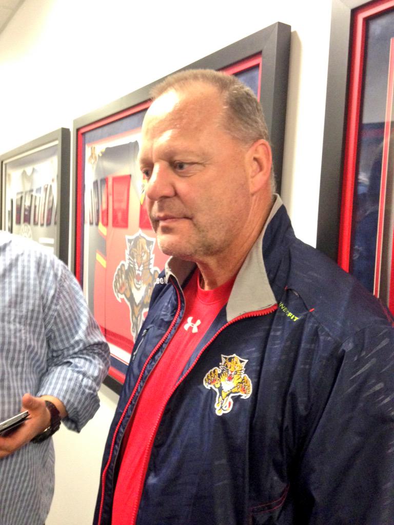 FlaPanthers's tweet image. "We're going to work hard, we are going to compete hard &amp;amp; try to win hockey games," -Gallant on Thursday &amp;amp; Saturday.