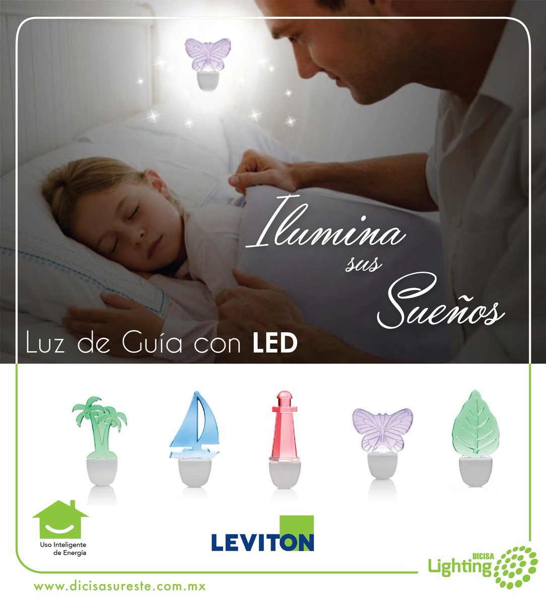 DicisaLighting's tweet photo. Regala algo diferente... #Ilumina sus pasos, sus sueños y brinda confianza.
Luces de guía #LED #Leviton  #DíadelNiño http://t.co/OYq5aAf9lf