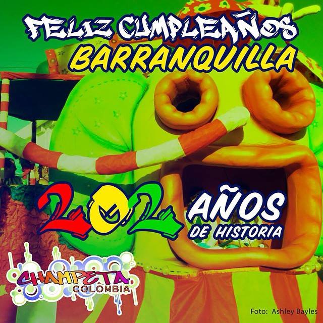 ChampetaColo's tweet photo. La casa de la selección , a la hinchada del  junior de Barranquilla , la dueña del carnaval  #Barranquilla202 http://t.co/NGxDMoroAs