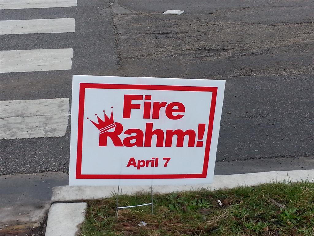 shushugah's tweet photo. Why should you vote? Because #DumpRahm #OneTermRahm http://t.co/kkCptRvaHt