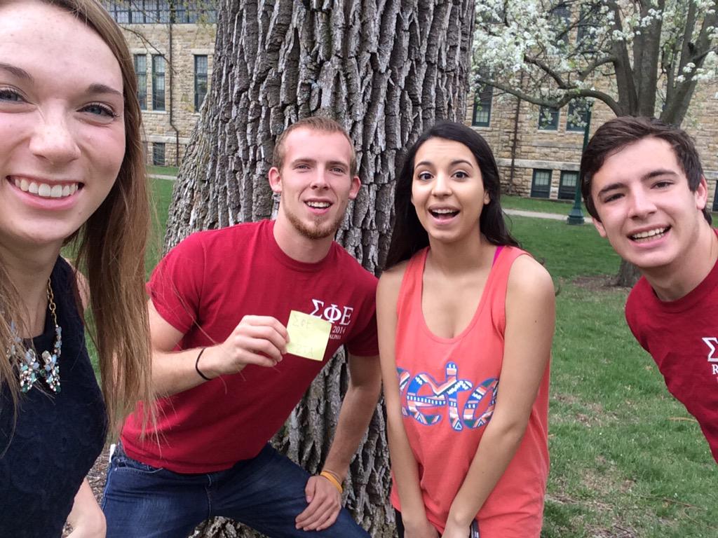 yagirlfrek's tweet photo. #BUGreekWeek #Wildcatchase http://t.co/TQhCVwidUr