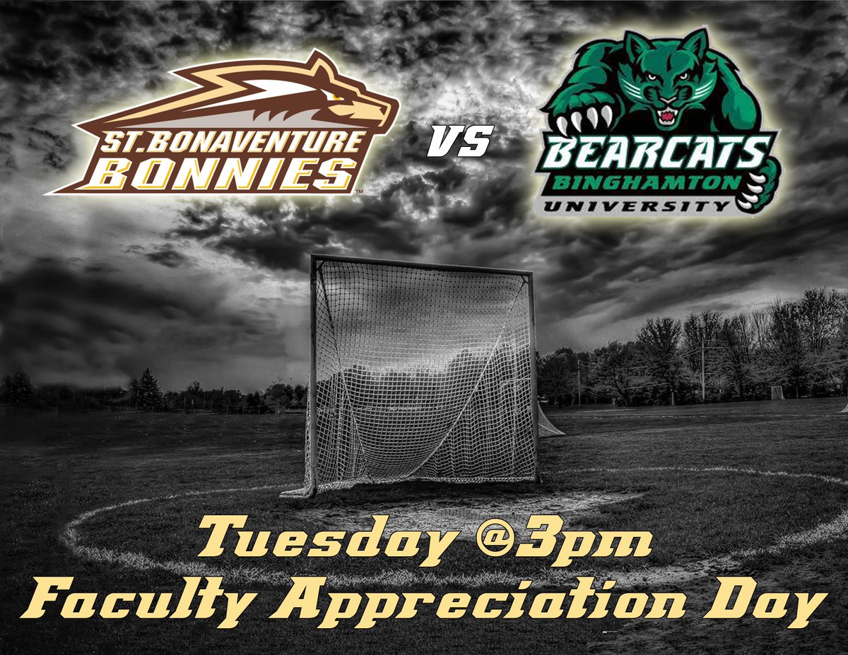 SBU_External's tweet photo. Just 3 hours away from @BonniesLax game v Bing for Faculty Appreciation Day! Faculty, sign in and you can win prizes! http://t.co/MrfF0K01Ty