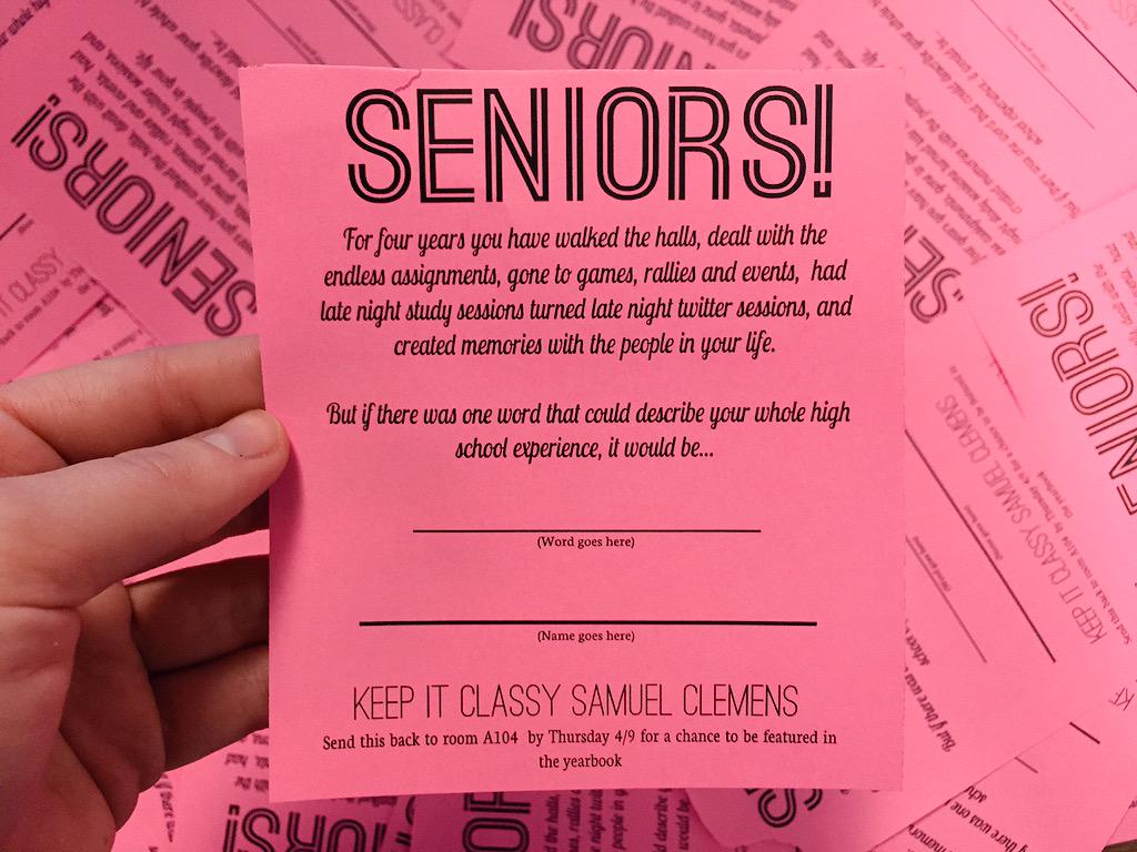 SCHS Correspondent tweet media