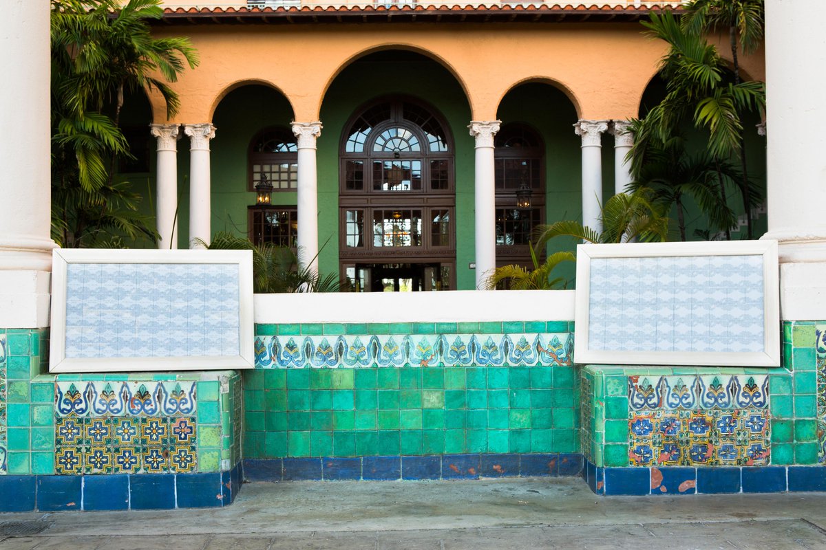 mayakalman's tweet photo. These "Spanish Tiles" were actually (magnet) Escort Cards.
#SwankProductions #EscortCard  #Wedding #TheBiltmore http://t.co/xw9iUH7lnN