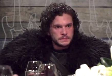 someecards's tweet photo. Seth Meyers invited Jon Snow to dinner and it did not go well. http://t.co/fiprcM2rjR http://t.co/zRsrdWLNnt