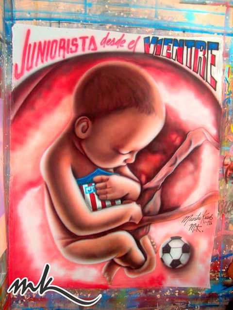 Jailer_Orthega's tweet photo. Desde el vientre Juniorista hasta la muerte #SerBarranquilleroEs Alentar a tu Junior Del alma desde el metro http://t.co/gq4q3Zmlfn