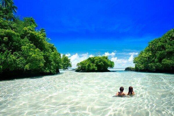 _Paisajes_'s tweet photo. Samoa, archipiélago de Polinesia. Feliz Domingo. http://t.co/djCbb8bmT3