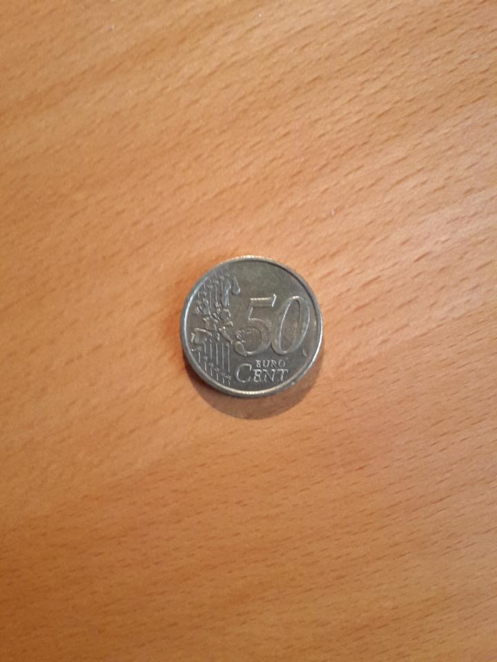 Ich habe Geld auf der Straße gefunden. Heute muss mein Glückstag sein.