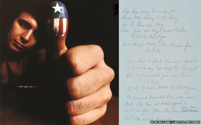 bbcmundo's tweet photo. #AmericanPie: descrifrando la letra de la "canción del siglo" http://t.co/fQRh0pMGr5 http://t.co/W6PruXpyOi