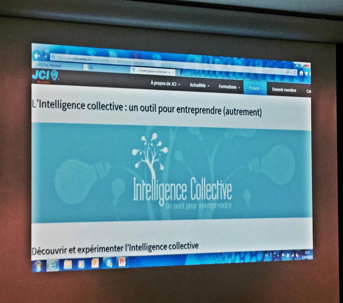 En représentation <a href="/Hivemade/">Hivemade</a> au Meet &amp; Drink candidats <a href="/JCITopManager/">JCITopManager</a> swarmapp.com/c/2Z7QlfE0BrJ
